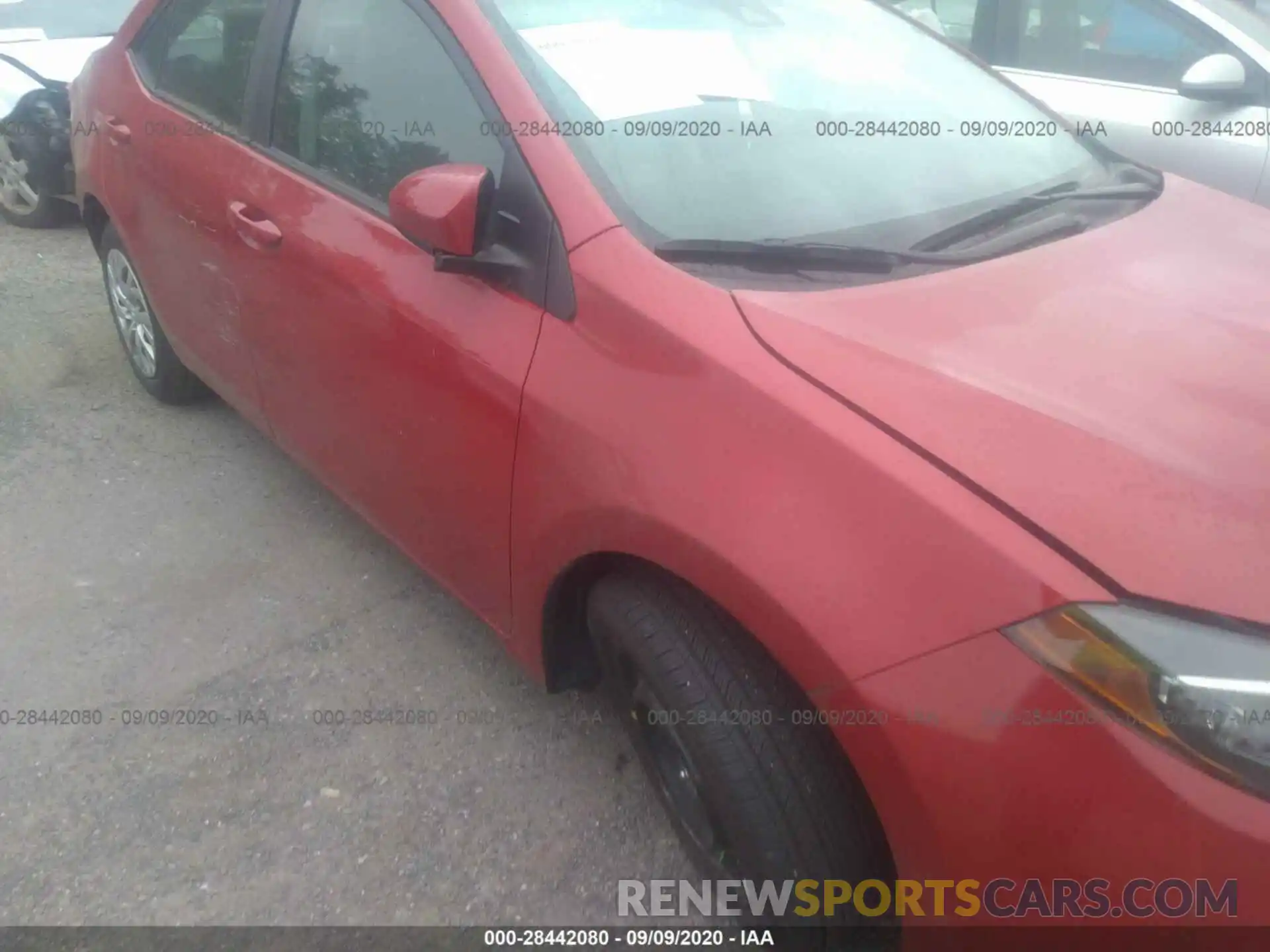 6 Photograph of a damaged car 2T1BURHE1KC227644 TOYOTA COROLLA 2019