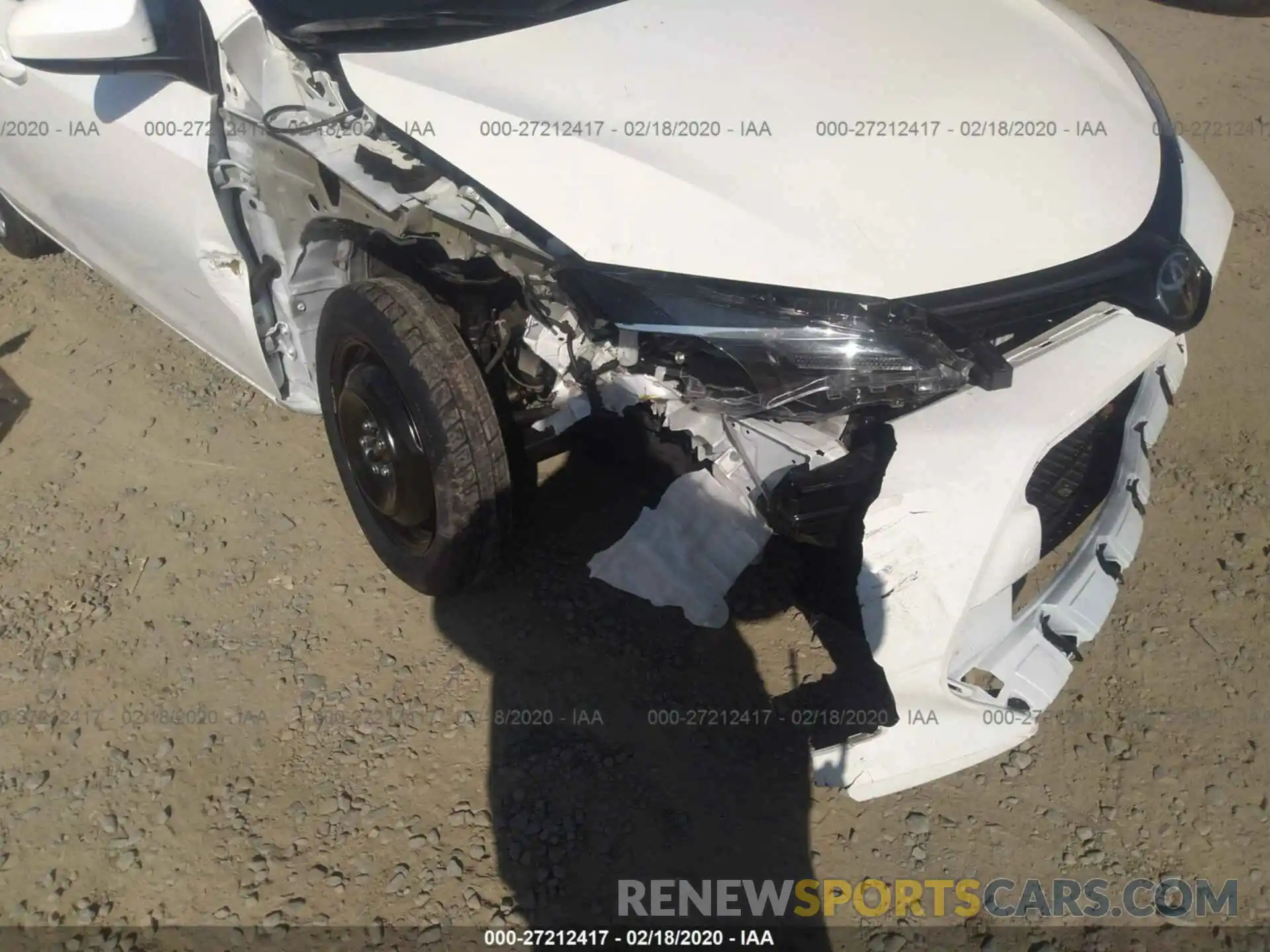 6 Photograph of a damaged car 2T1BURHE1KC228454 TOYOTA COROLLA 2019