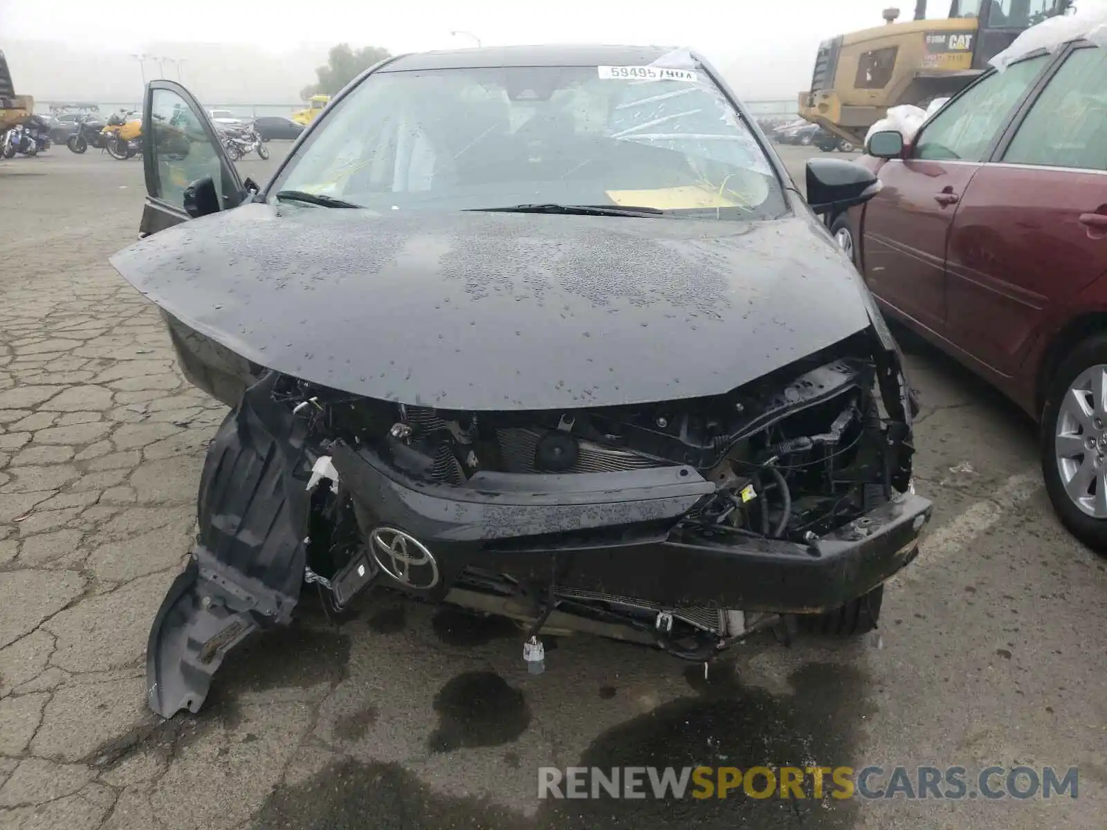 9 Photograph of a damaged car 2T1BURHE1KC228762 TOYOTA COROLLA 2019