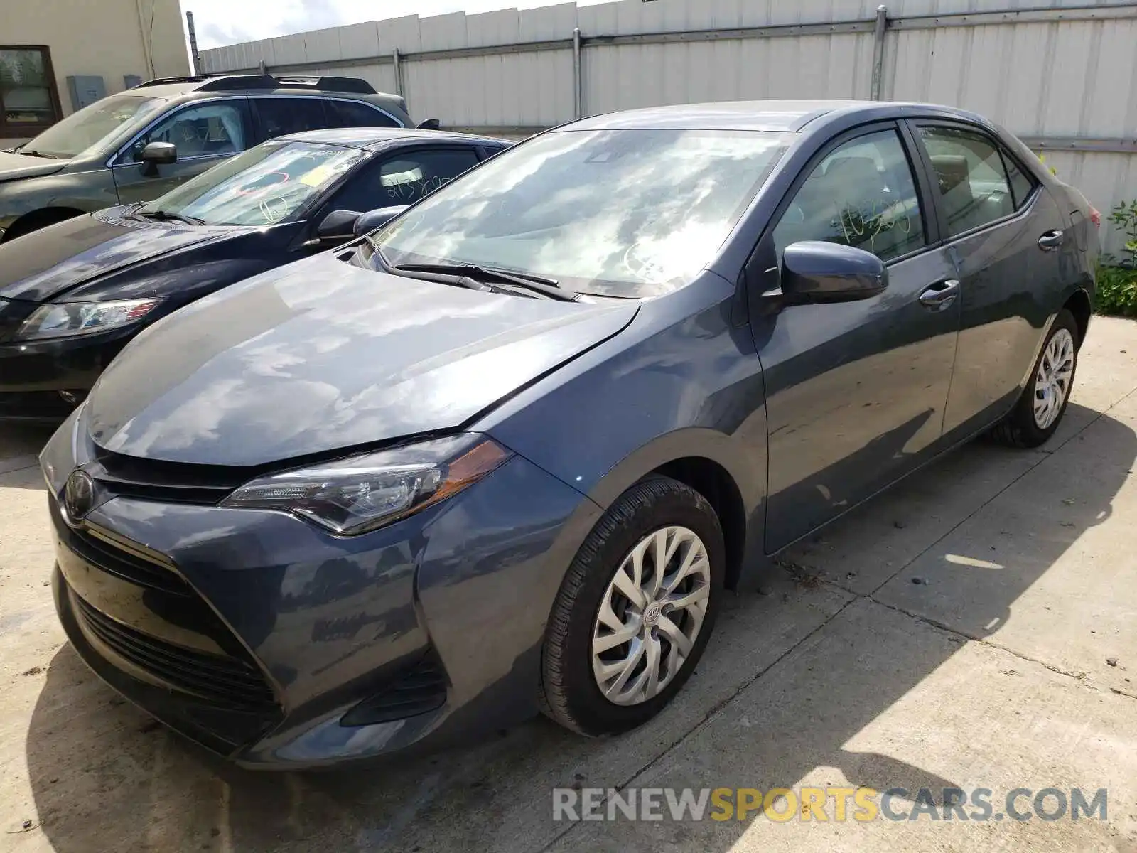 2 Photograph of a damaged car 2T1BURHE1KC229216 TOYOTA COROLLA 2019