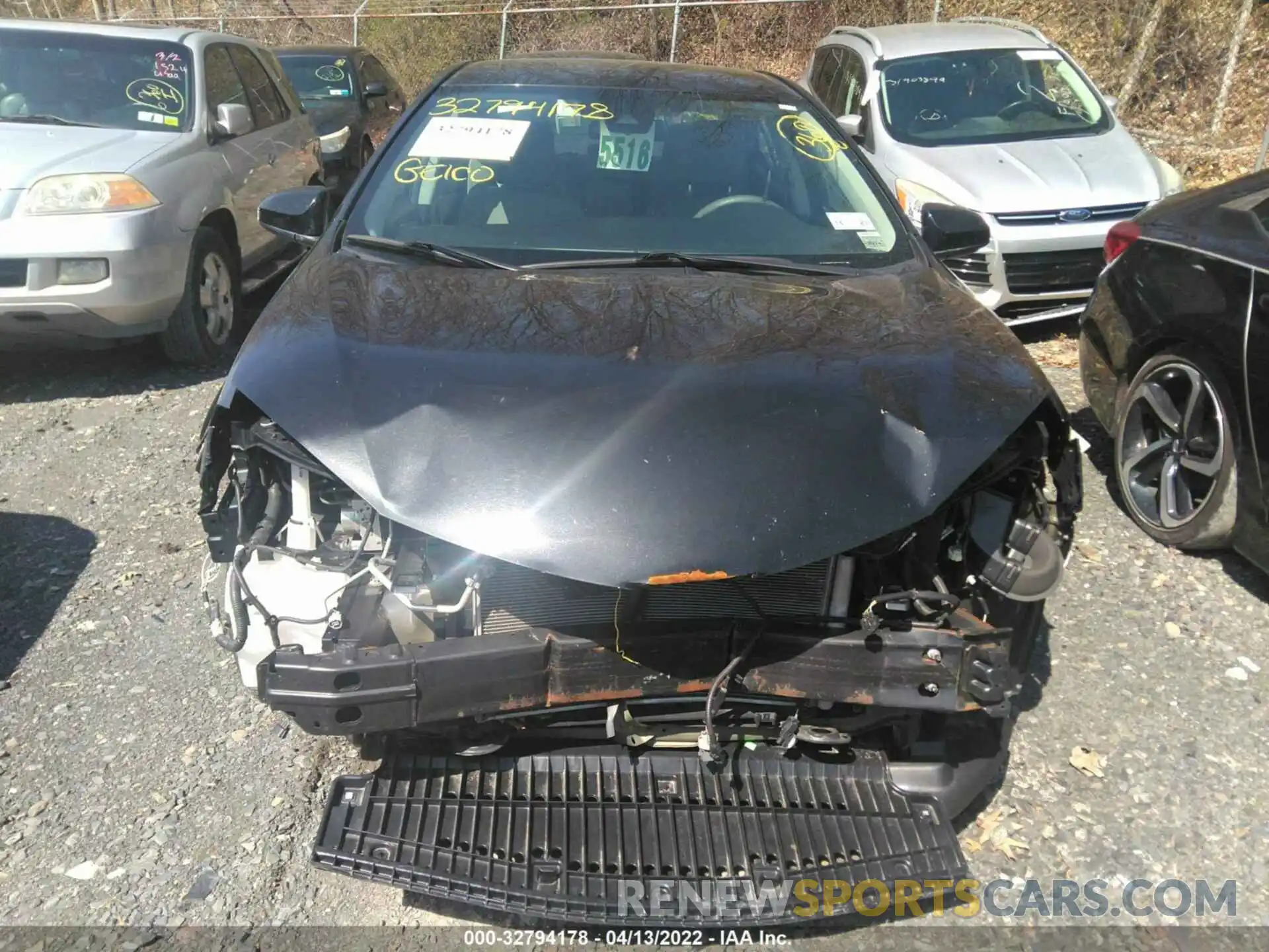 6 Photograph of a damaged car 2T1BURHE1KC229247 TOYOTA COROLLA 2019