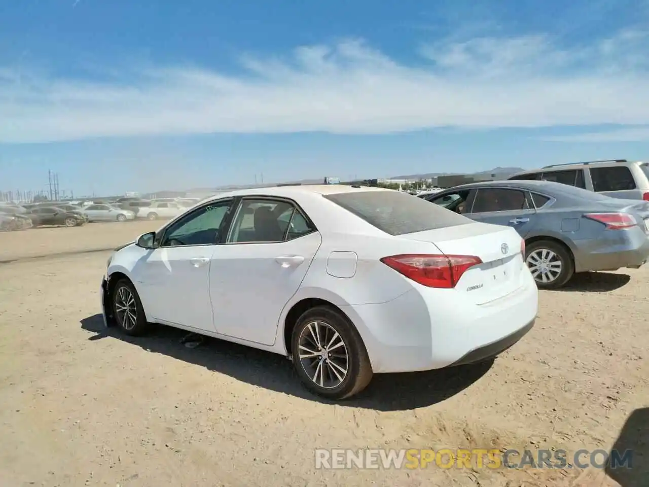 3 Photograph of a damaged car 2T1BURHE1KC229815 TOYOTA COROLLA 2019