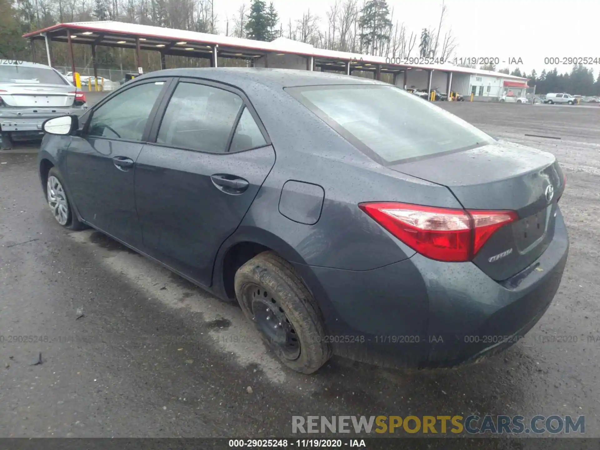 3 Photograph of a damaged car 2T1BURHE1KC230446 TOYOTA COROLLA 2019