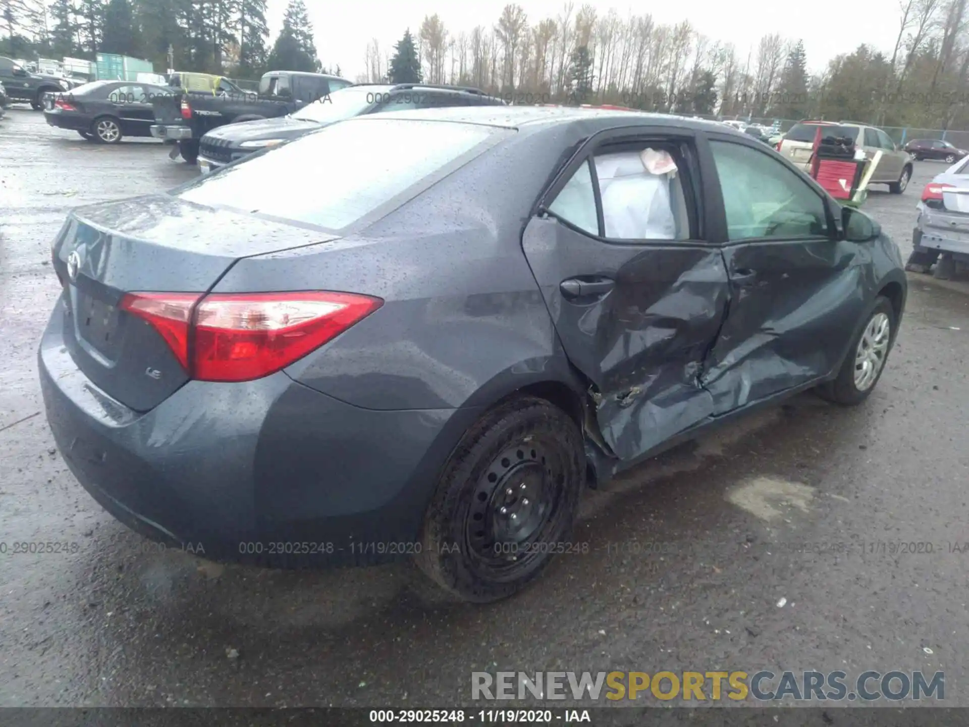 4 Photograph of a damaged car 2T1BURHE1KC230446 TOYOTA COROLLA 2019