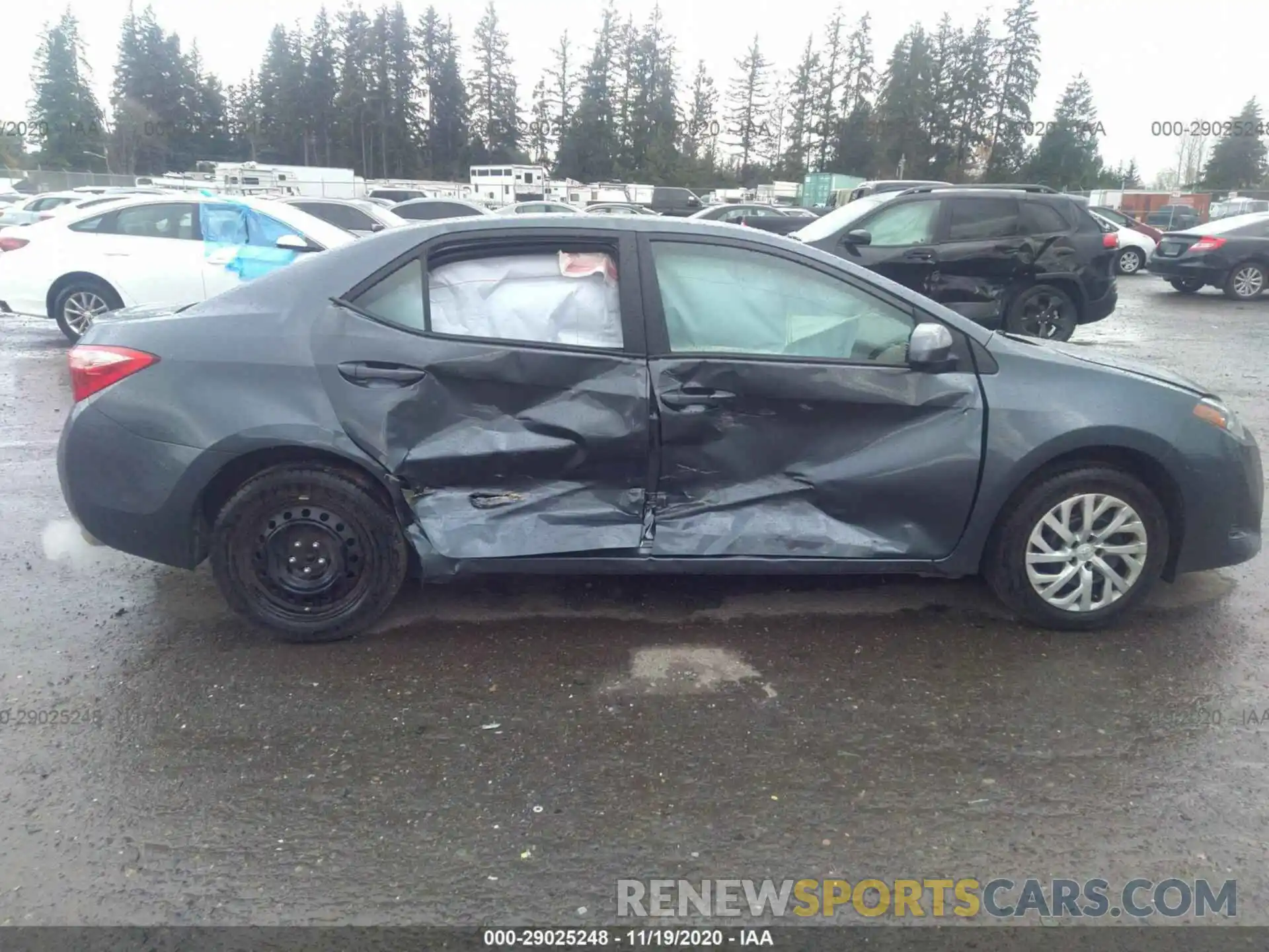 6 Photograph of a damaged car 2T1BURHE1KC230446 TOYOTA COROLLA 2019