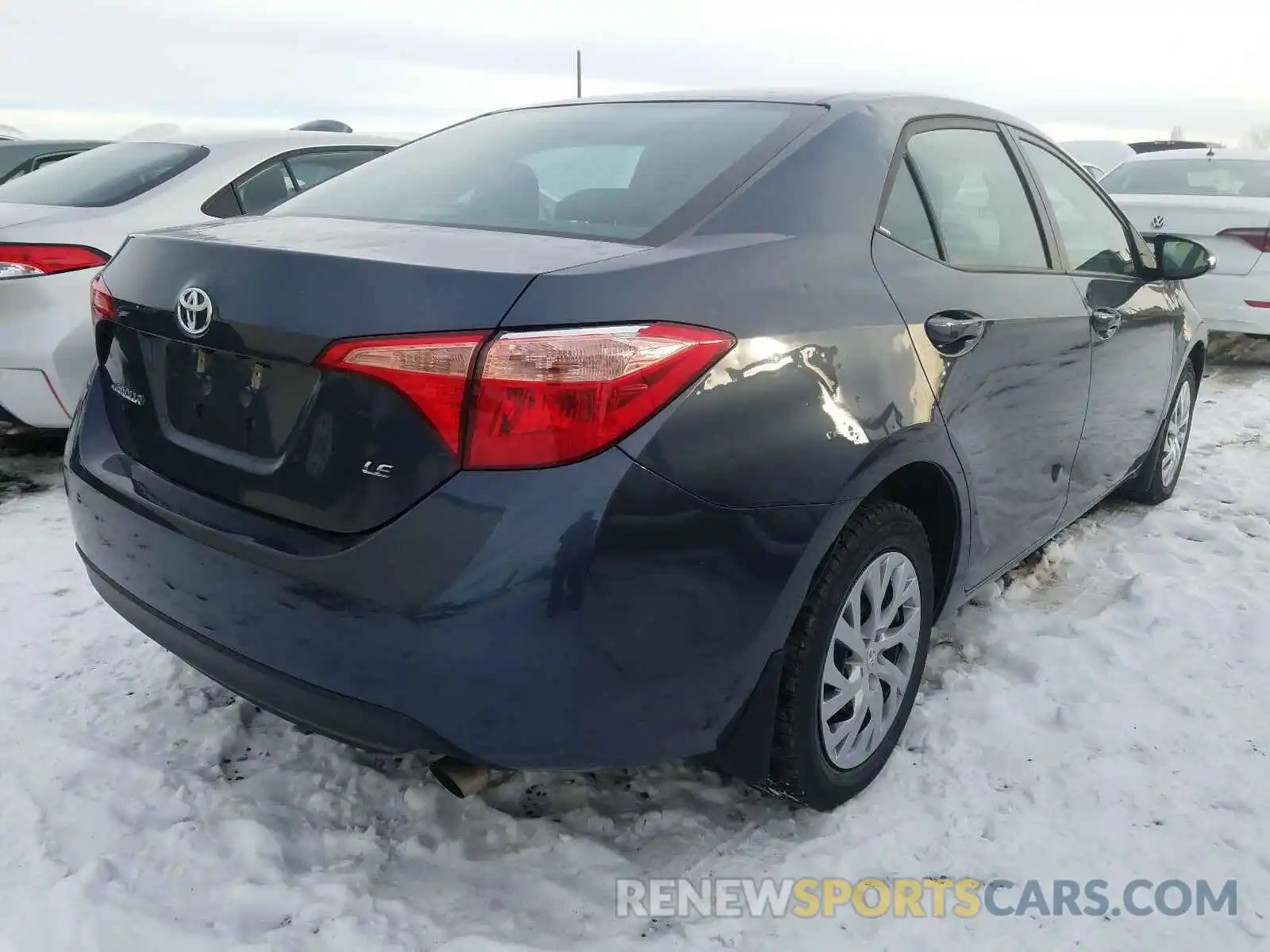 4 Photograph of a damaged car 2T1BURHE1KC230608 TOYOTA COROLLA 2019