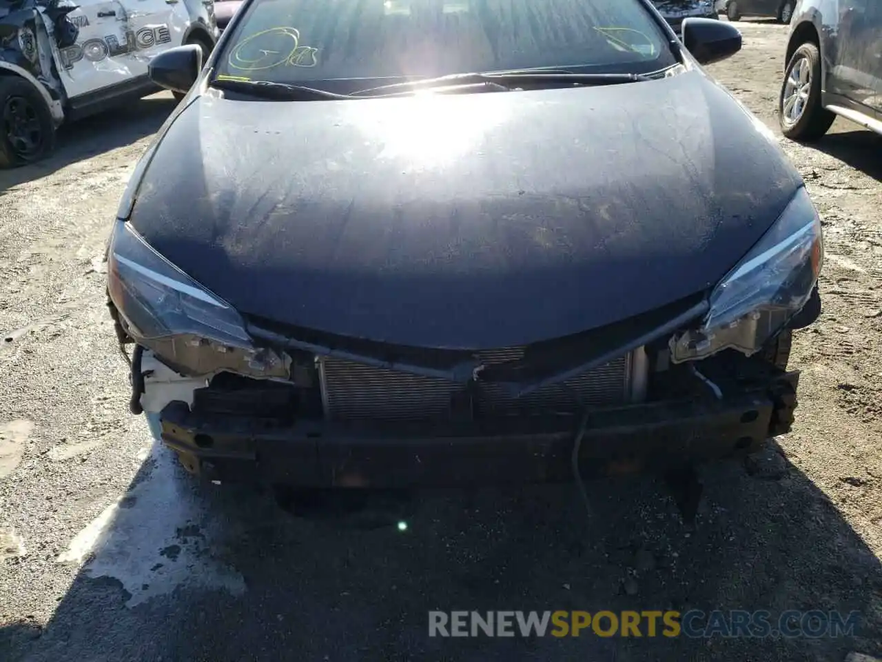 9 Photograph of a damaged car 2T1BURHE1KC233332 TOYOTA COROLLA 2019