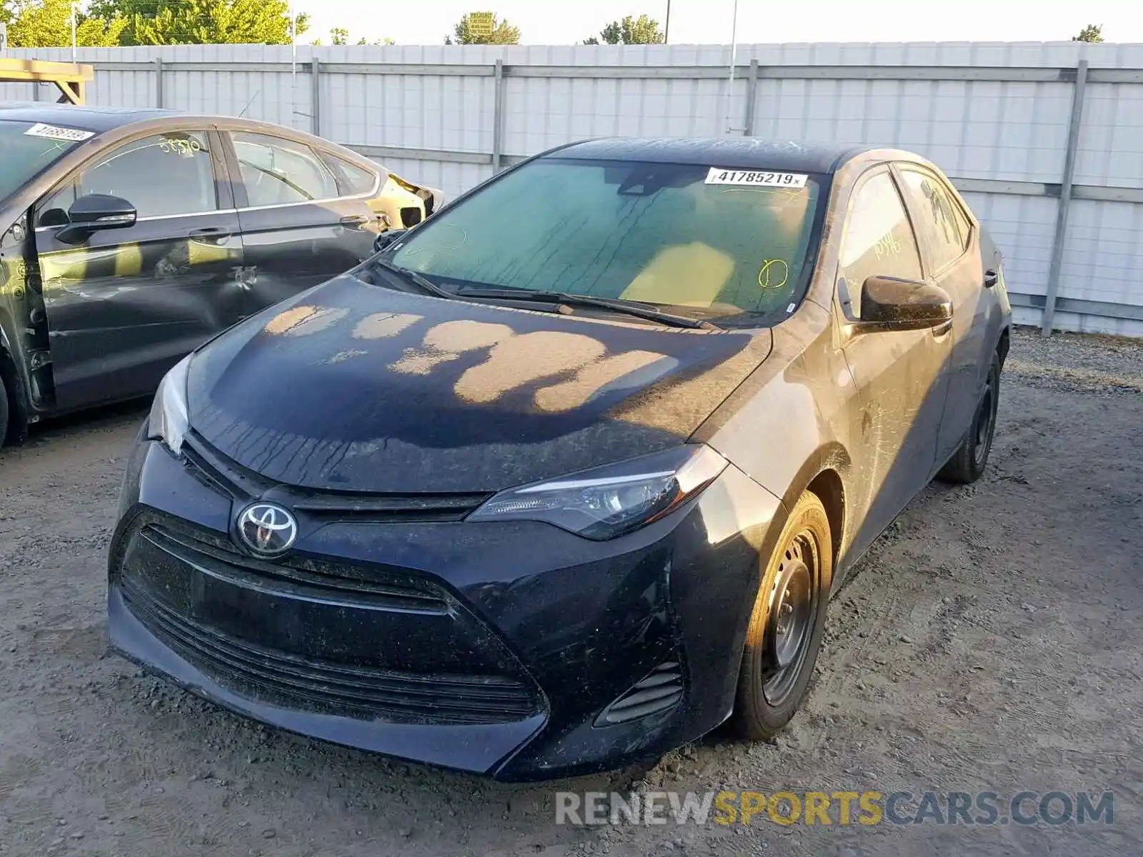 2 Photograph of a damaged car 2T1BURHE1KC234013 TOYOTA COROLLA 2019