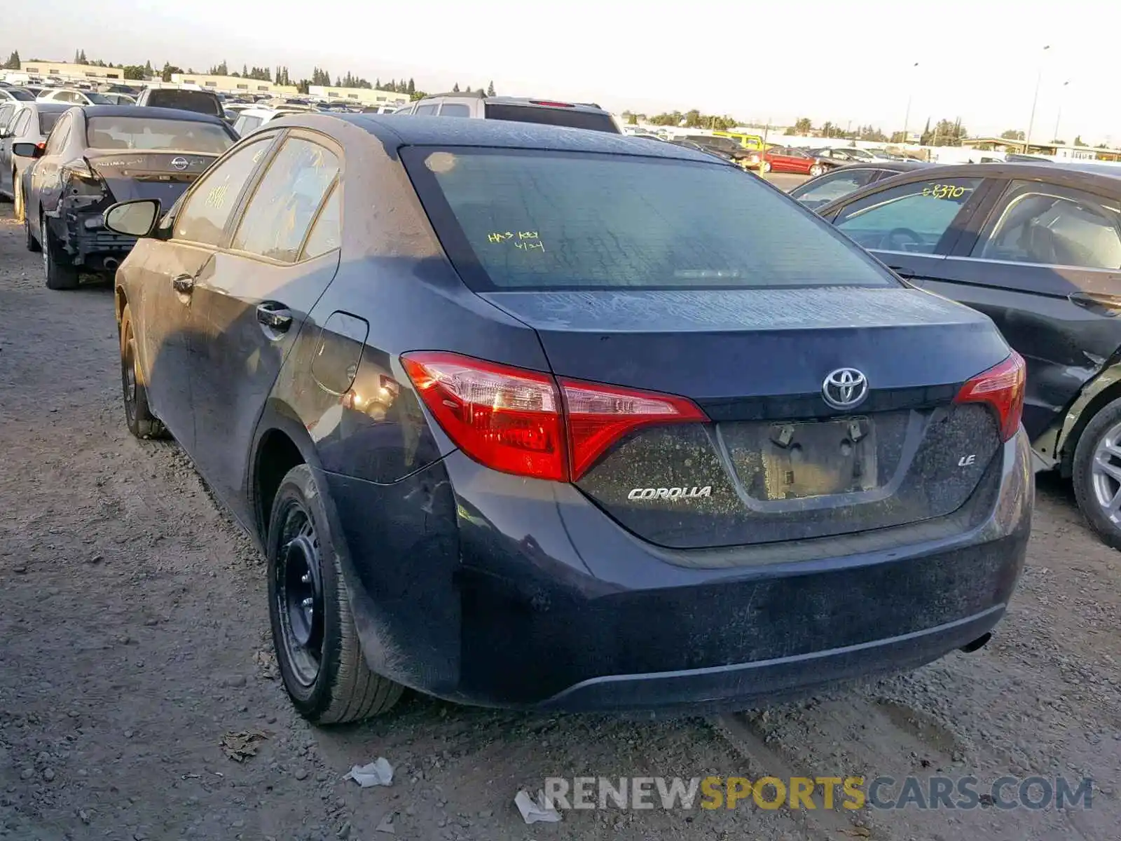 3 Photograph of a damaged car 2T1BURHE1KC234013 TOYOTA COROLLA 2019