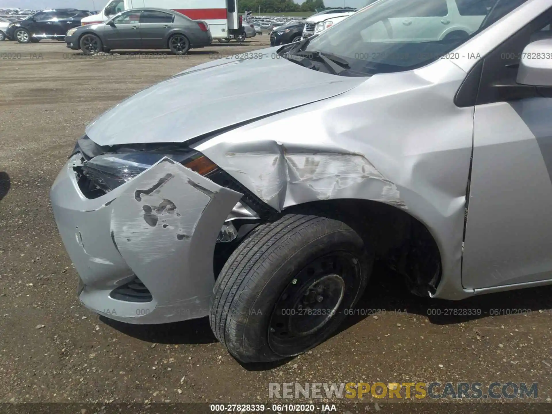 6 Photograph of a damaged car 2T1BURHE1KC234366 TOYOTA COROLLA 2019