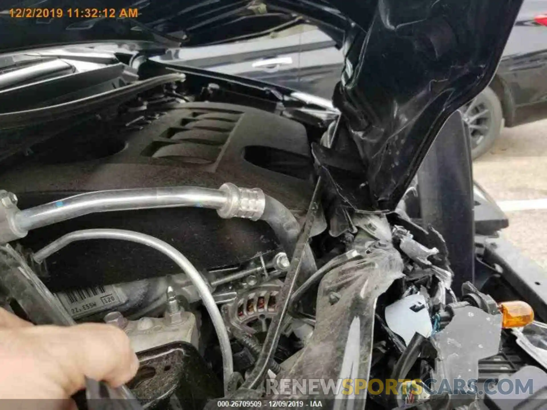 7 Photograph of a damaged car 2T1BURHE1KC234528 TOYOTA COROLLA 2019