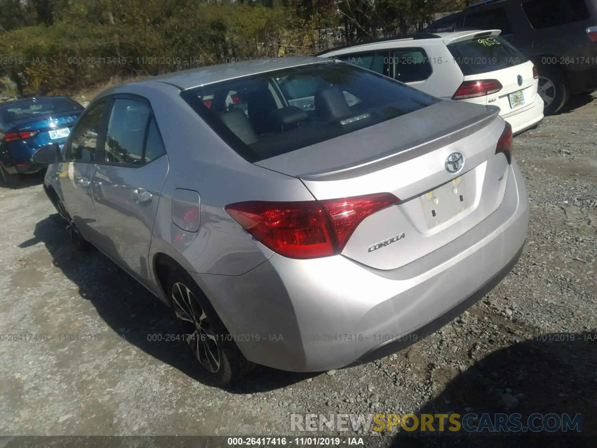 3 Photograph of a damaged car 2T1BURHE1KC234531 TOYOTA COROLLA 2019