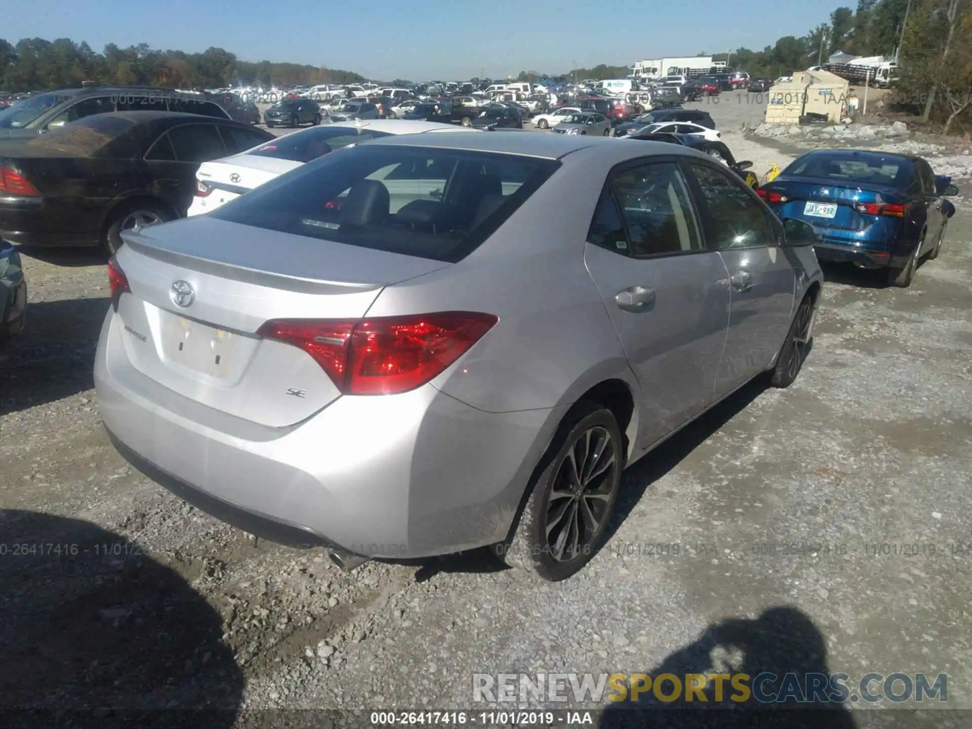 4 Photograph of a damaged car 2T1BURHE1KC234531 TOYOTA COROLLA 2019