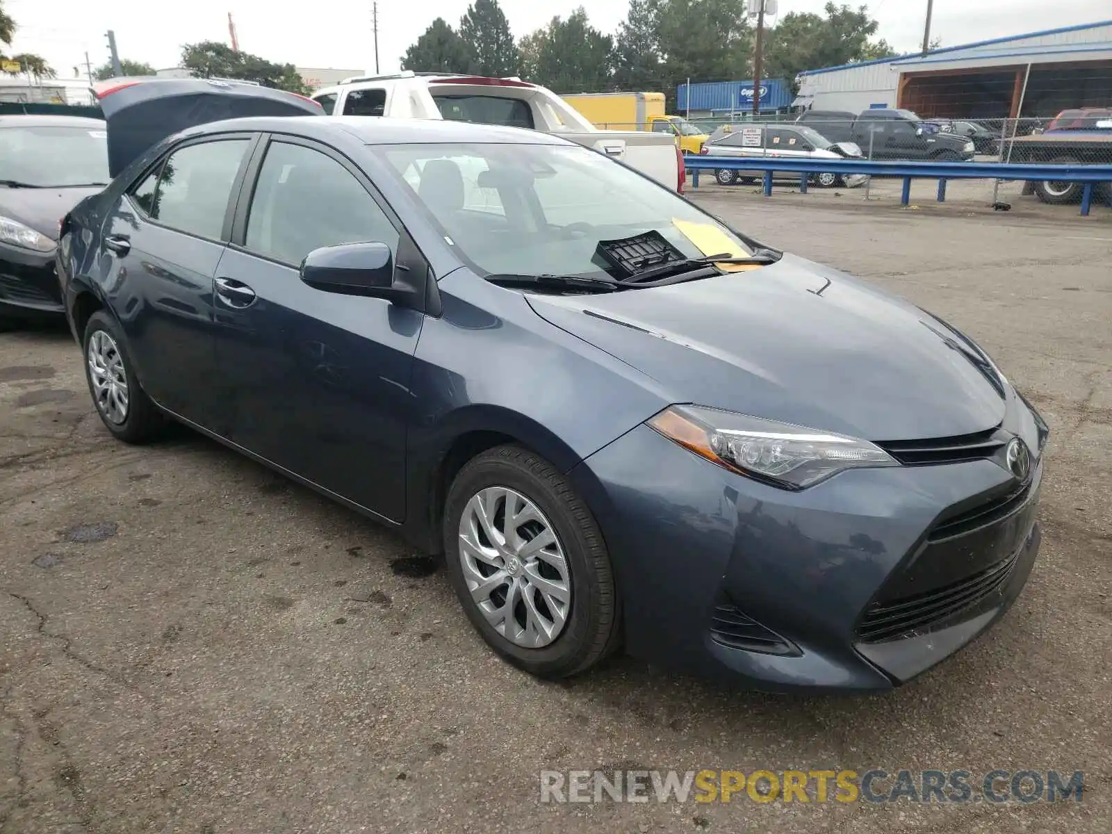 1 Photograph of a damaged car 2T1BURHE1KC235579 TOYOTA COROLLA 2019