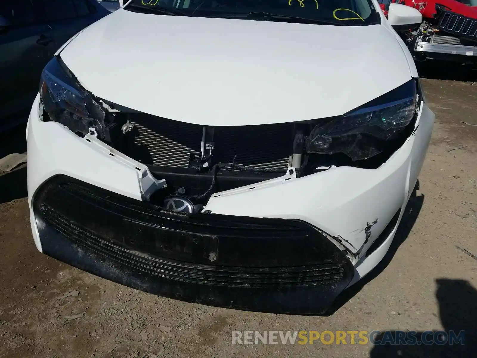 9 Photograph of a damaged car 2T1BURHE1KC236246 TOYOTA COROLLA 2019