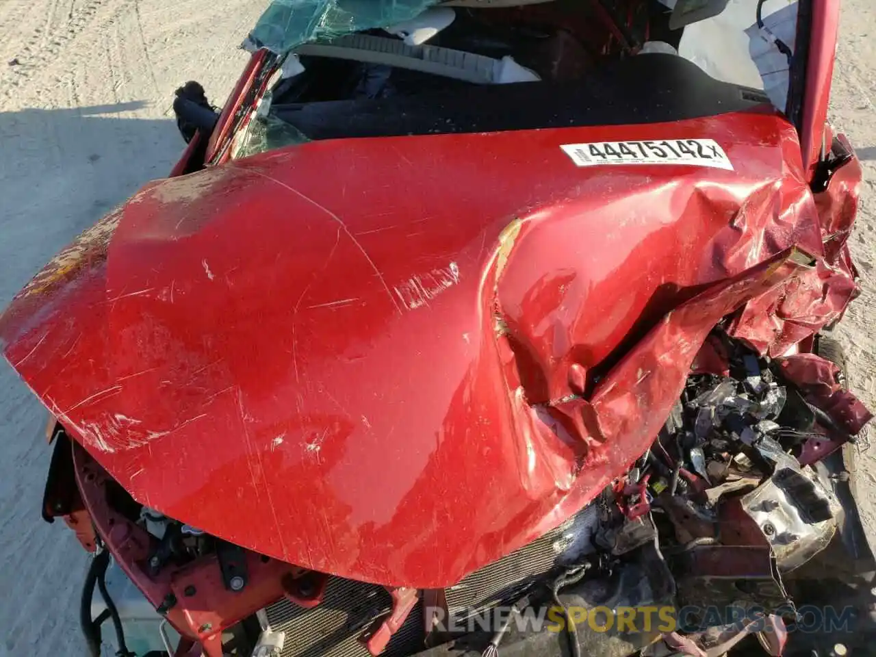 7 Photograph of a damaged car 2T1BURHE1KC236747 TOYOTA COROLLA 2019