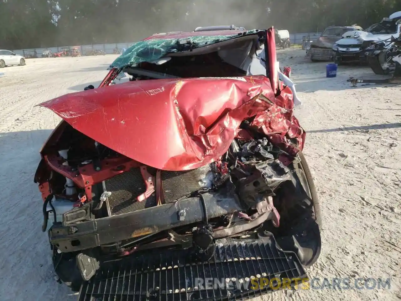 9 Photograph of a damaged car 2T1BURHE1KC236747 TOYOTA COROLLA 2019