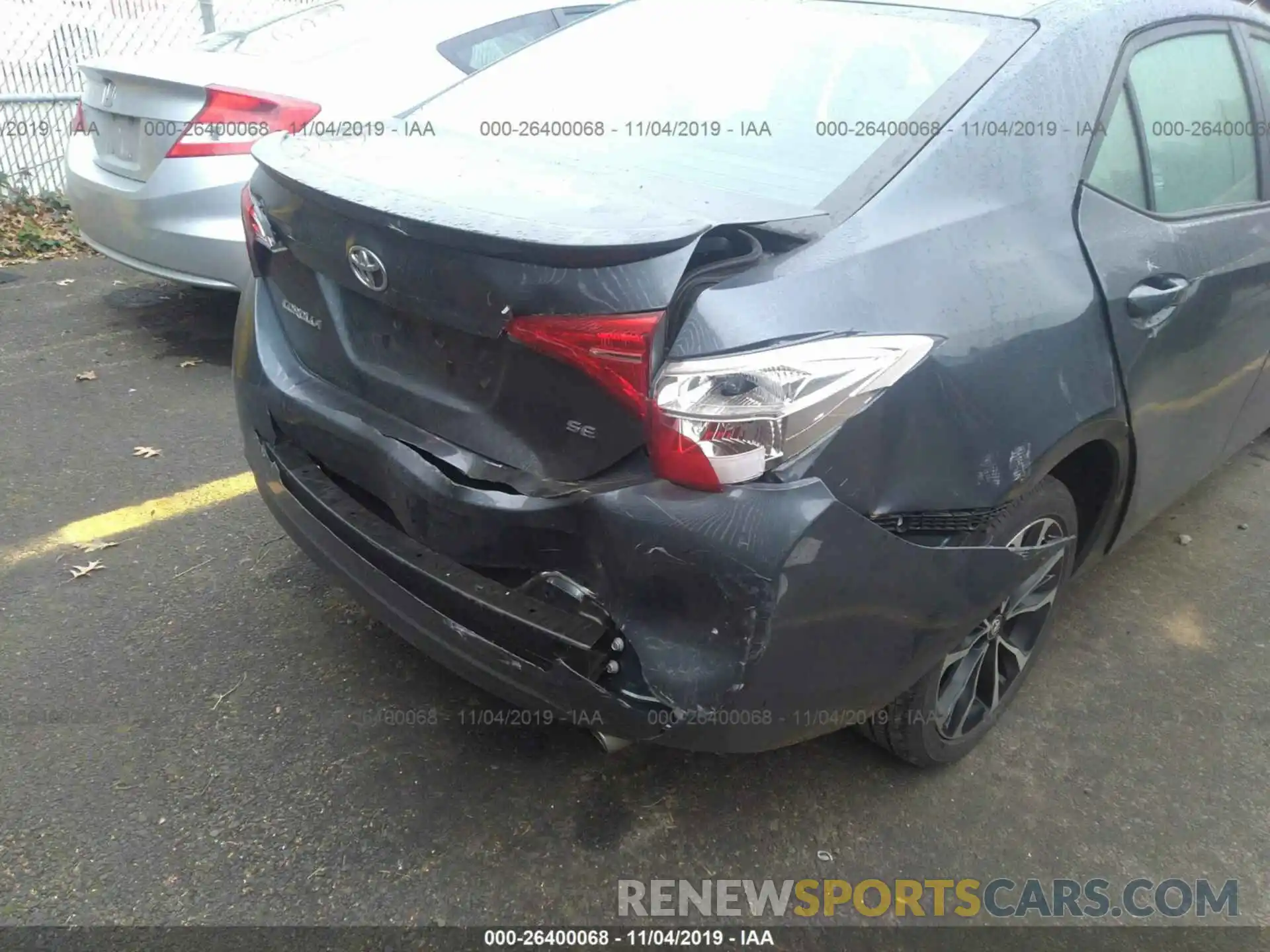 6 Photograph of a damaged car 2T1BURHE1KC236960 TOYOTA COROLLA 2019