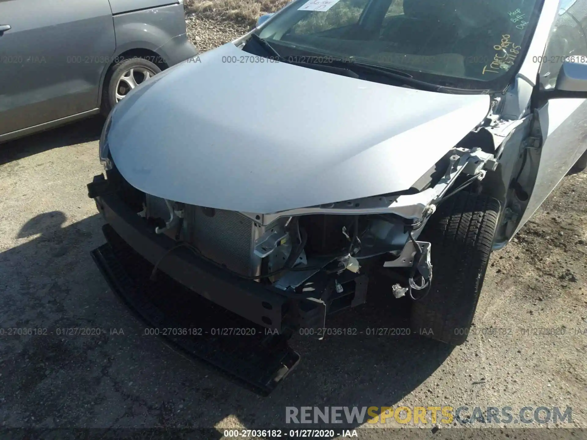 6 Photograph of a damaged car 2T1BURHE1KC237185 TOYOTA COROLLA 2019