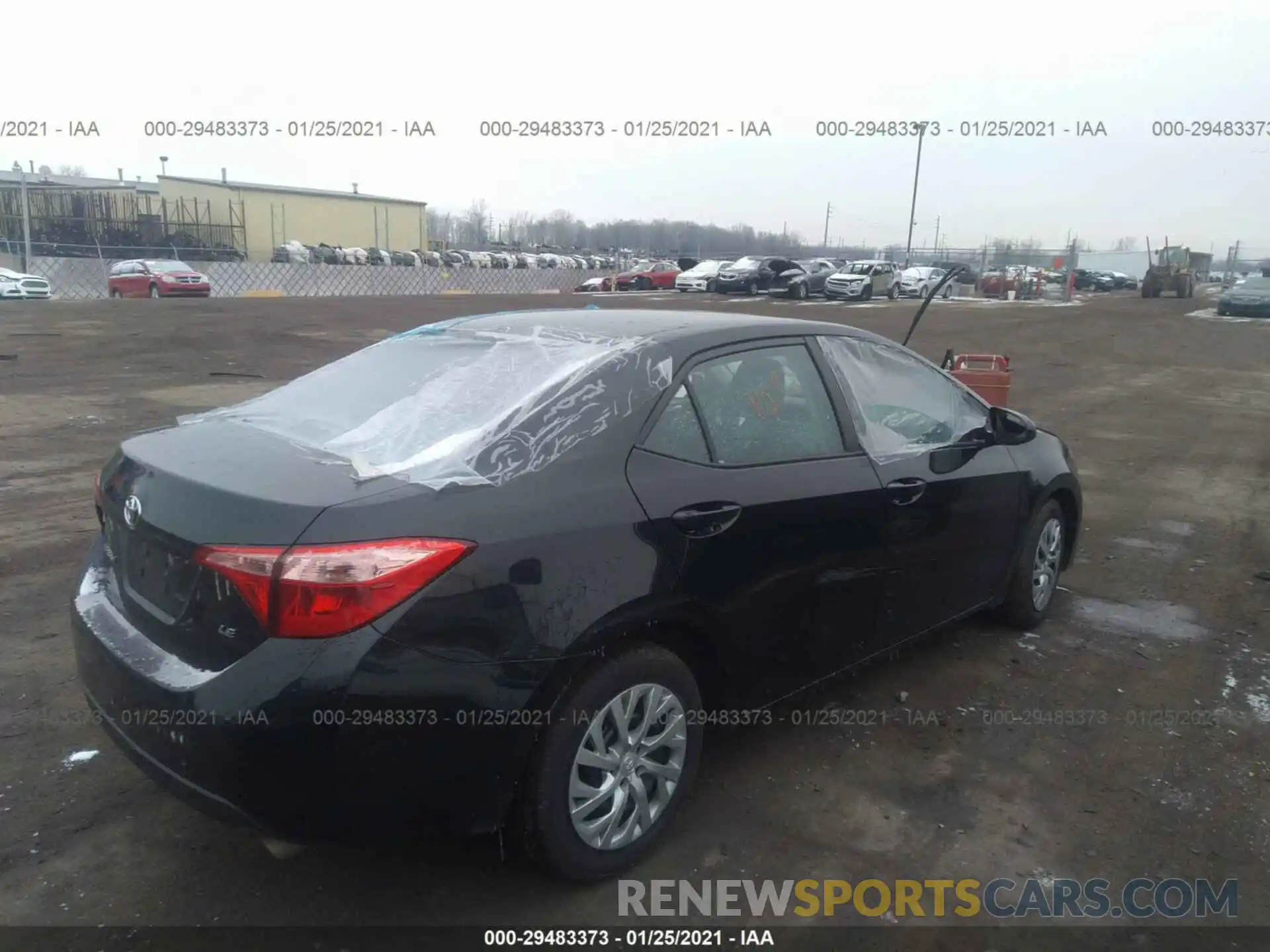 4 Photograph of a damaged car 2T1BURHE1KC237199 TOYOTA COROLLA 2019