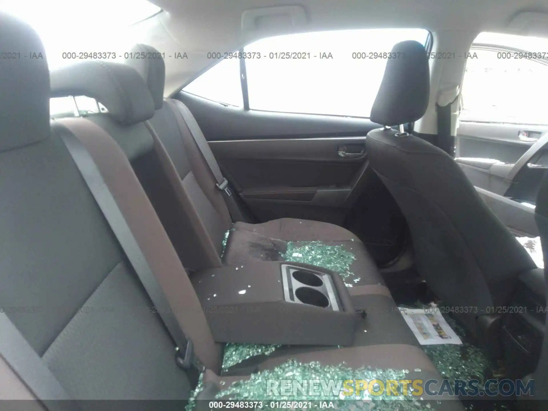 8 Photograph of a damaged car 2T1BURHE1KC237199 TOYOTA COROLLA 2019