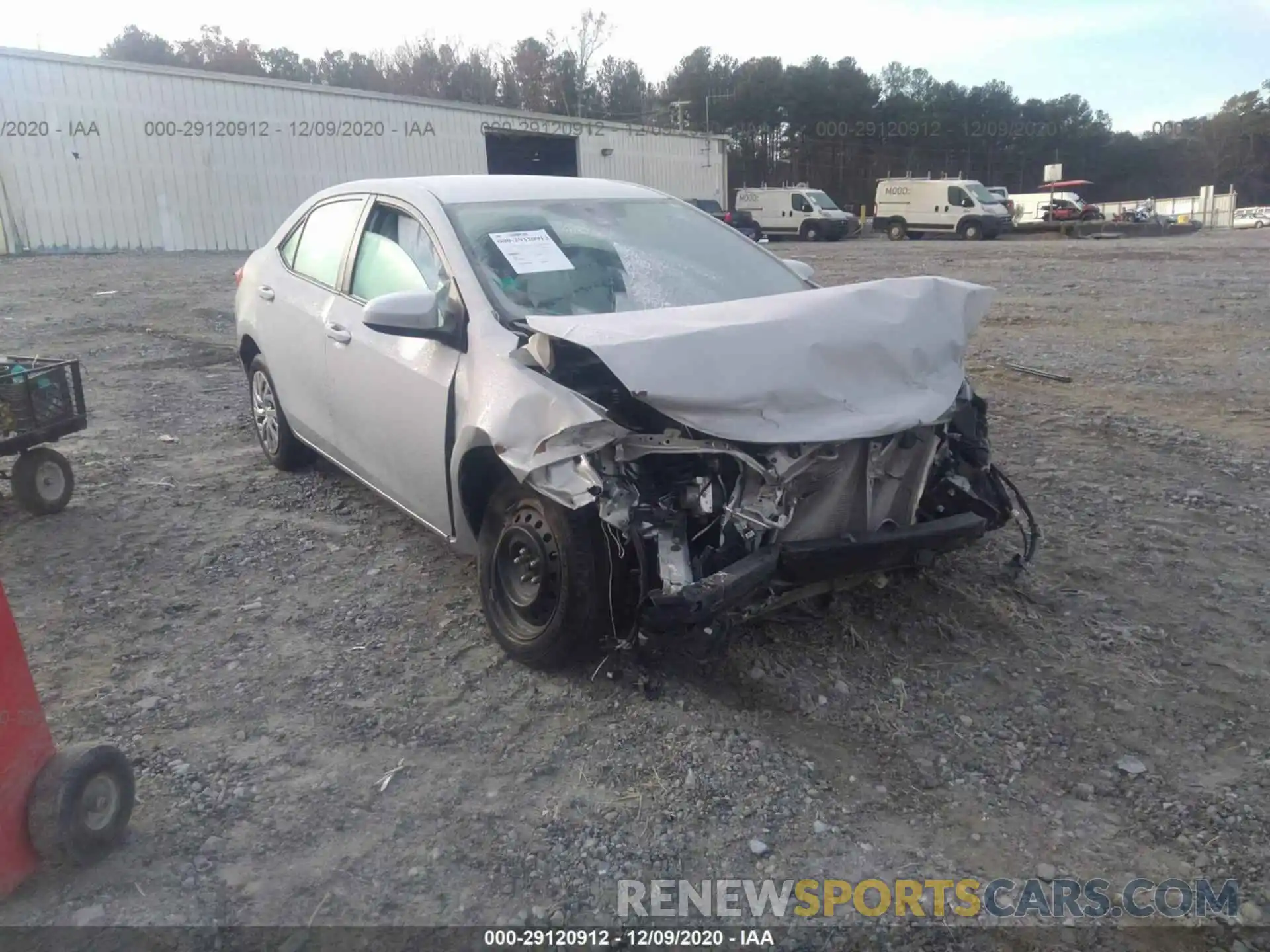 1 Photograph of a damaged car 2T1BURHE1KC237641 TOYOTA COROLLA 2019