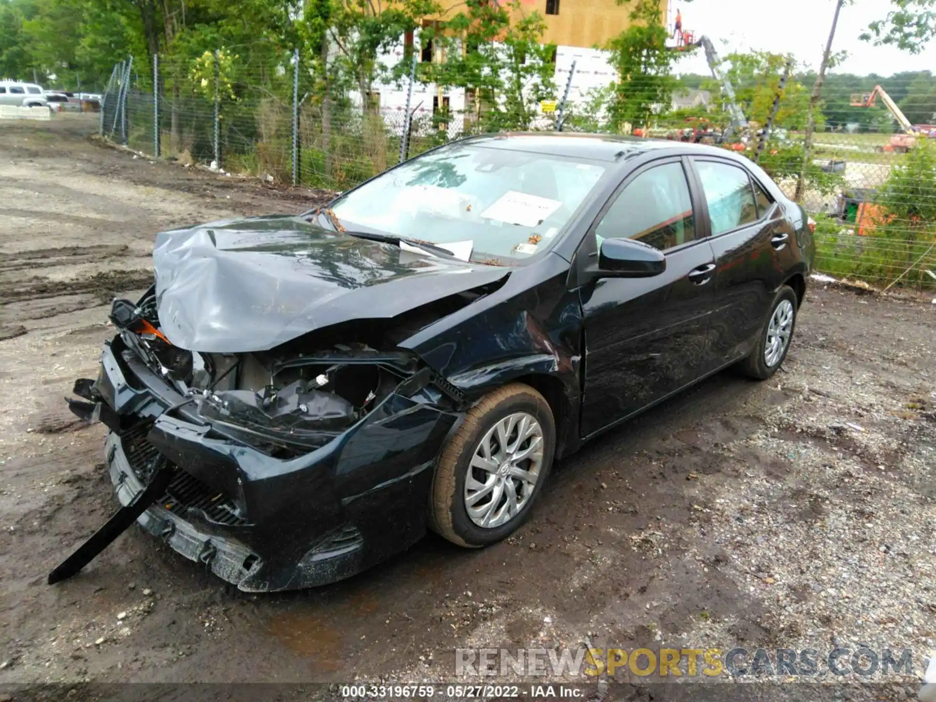 2 Фотография поврежденного автомобиля 2T1BURHE1KC238577 TOYOTA COROLLA 2019