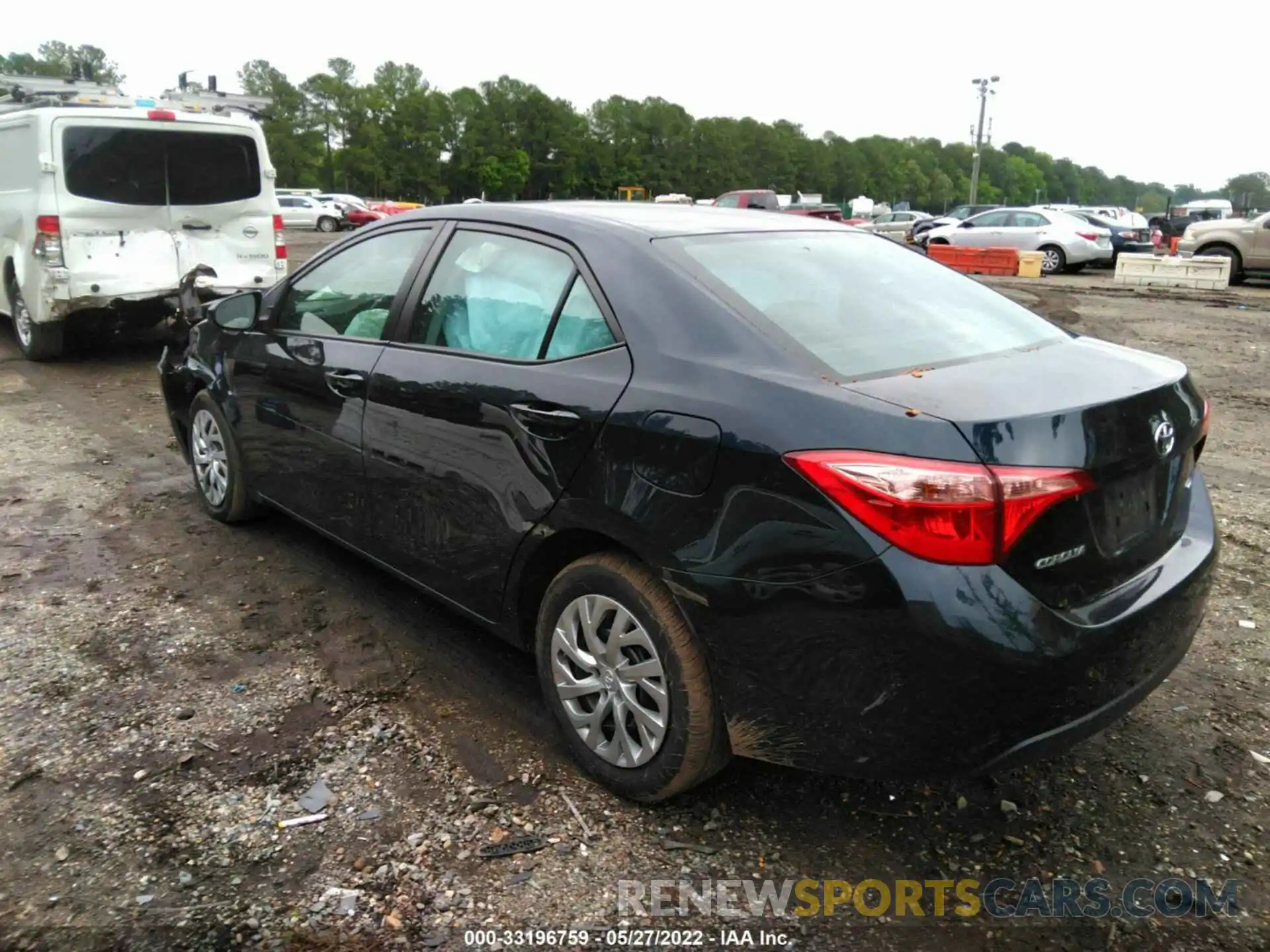 3 Photograph of a damaged car 2T1BURHE1KC238577 TOYOTA COROLLA 2019