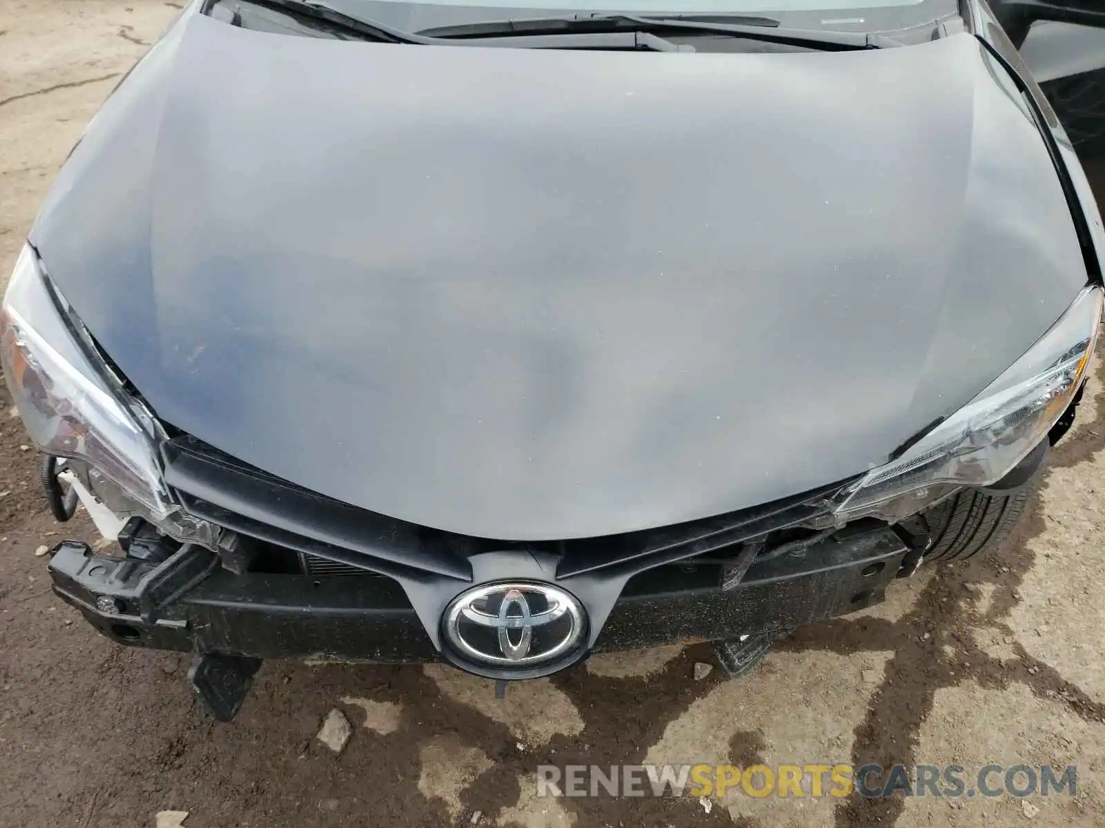 7 Photograph of a damaged car 2T1BURHE1KC238806 TOYOTA COROLLA 2019