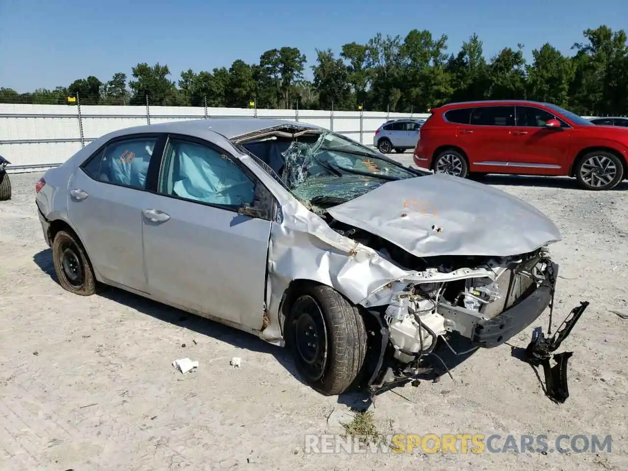 9 Photograph of a damaged car 2T1BURHE1KC239261 TOYOTA COROLLA 2019