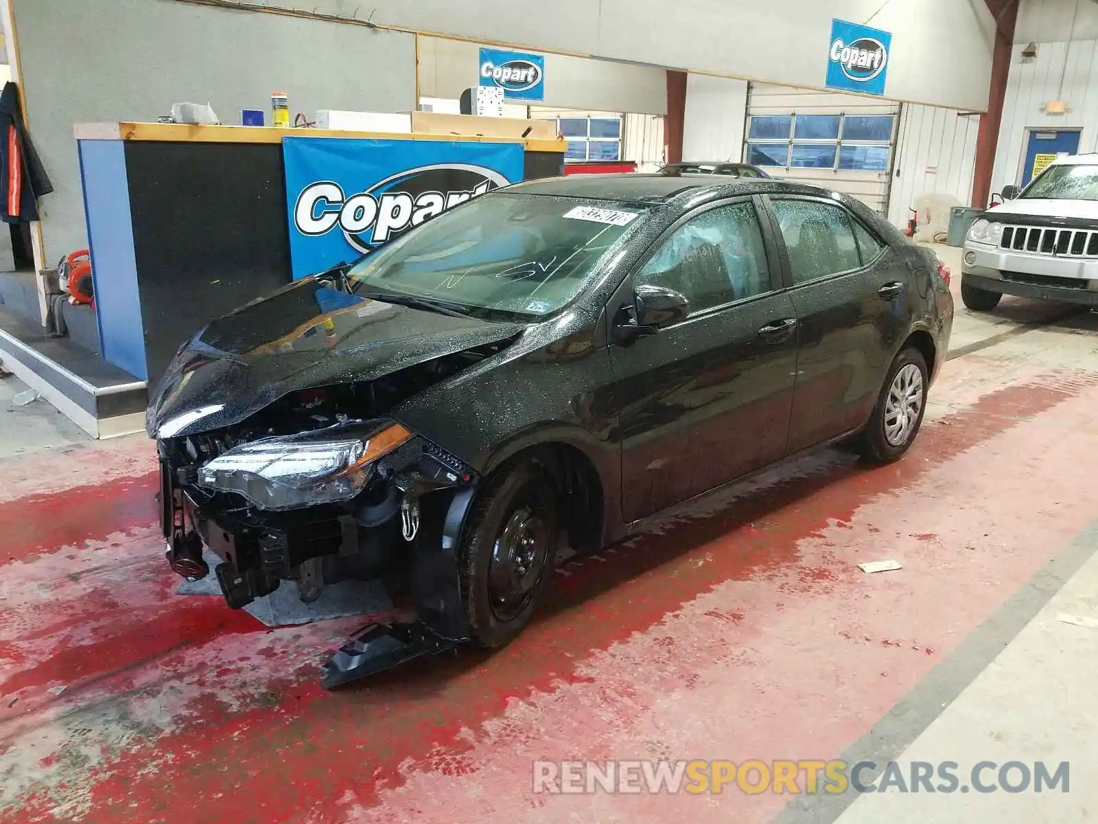 2 Photograph of a damaged car 2T1BURHE1KC239311 TOYOTA COROLLA 2019