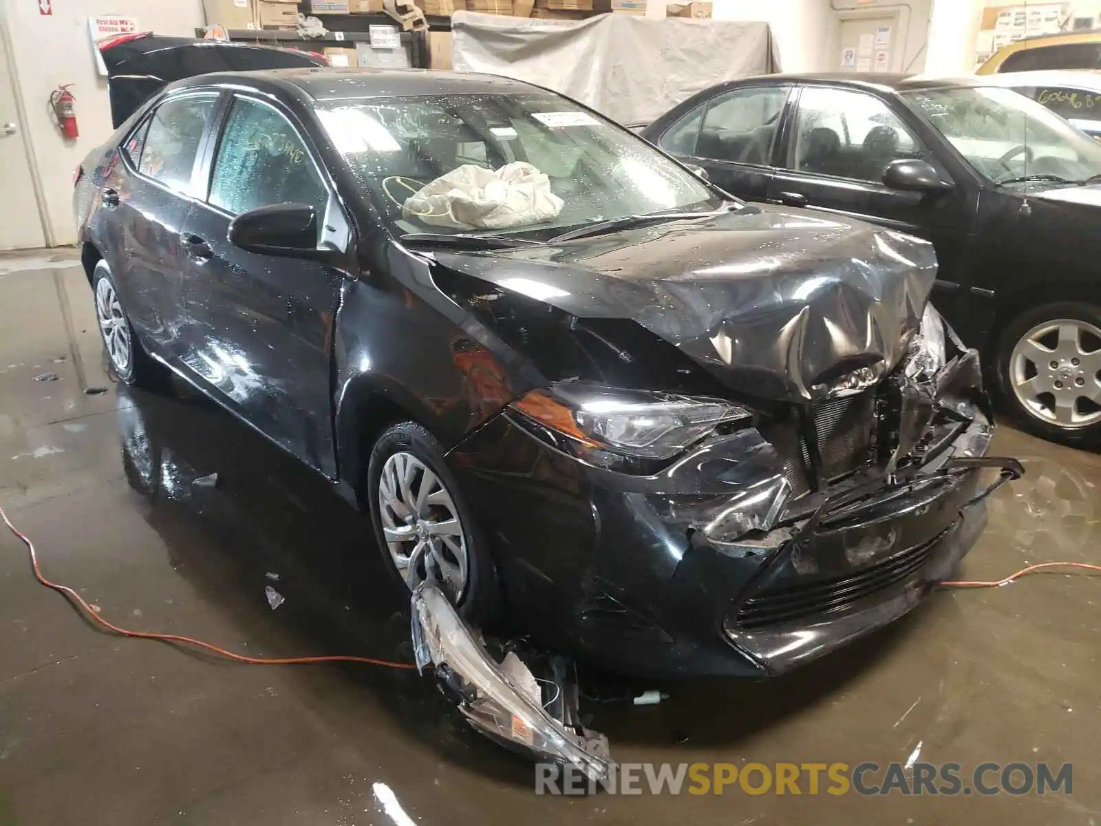1 Photograph of a damaged car 2T1BURHE1KC239776 TOYOTA COROLLA 2019