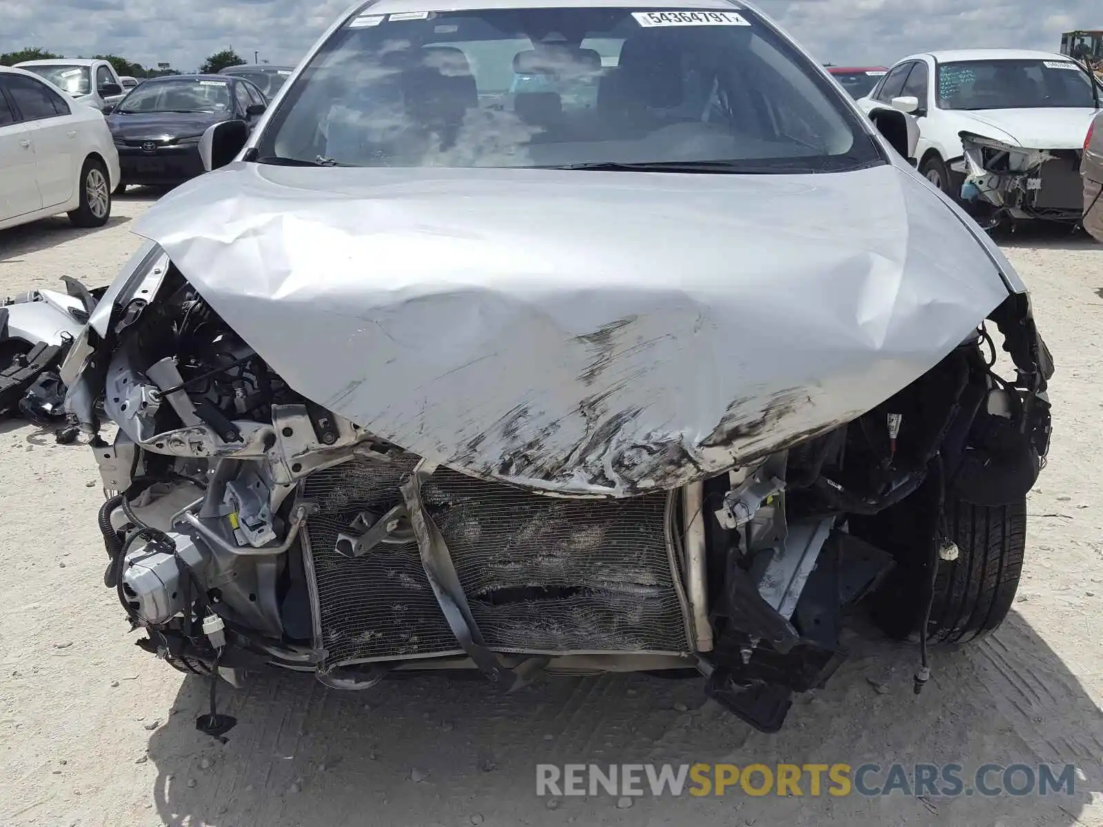 9 Photograph of a damaged car 2T1BURHE1KC239969 TOYOTA COROLLA 2019