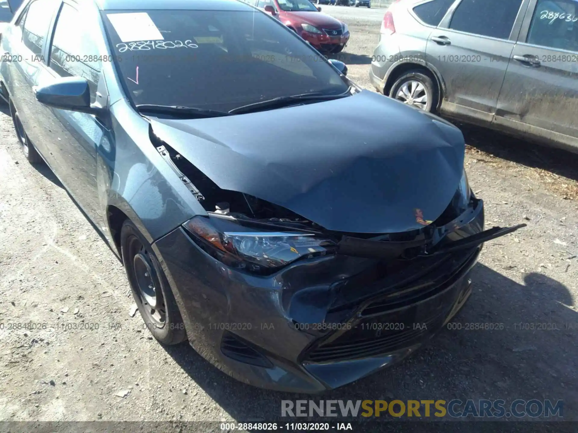 6 Photograph of a damaged car 2T1BURHE1KC240250 TOYOTA COROLLA 2019