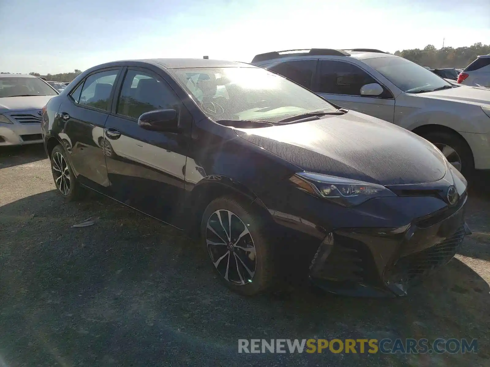 1 Photograph of a damaged car 2T1BURHE1KC240457 TOYOTA COROLLA 2019