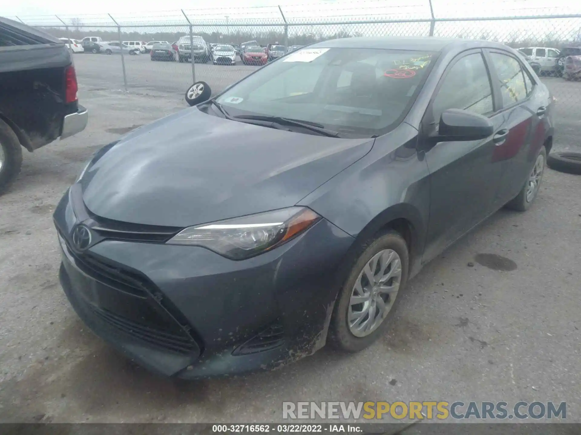 2 Photograph of a damaged car 2T1BURHE1KC240524 TOYOTA COROLLA 2019