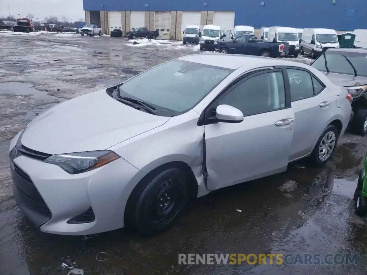 2 Photograph of a damaged car 2T1BURHE1KC240992 TOYOTA COROLLA 2019