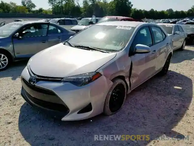 2 Photograph of a damaged car 2T1BURHE1KC243052 TOYOTA COROLLA 2019