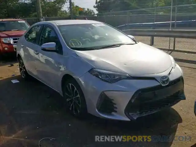 1 Photograph of a damaged car 2T1BURHE1KC243200 TOYOTA COROLLA 2019