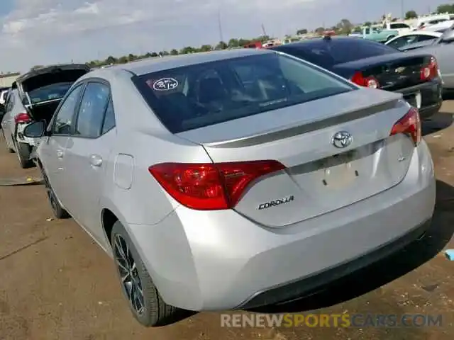 3 Photograph of a damaged car 2T1BURHE1KC243200 TOYOTA COROLLA 2019