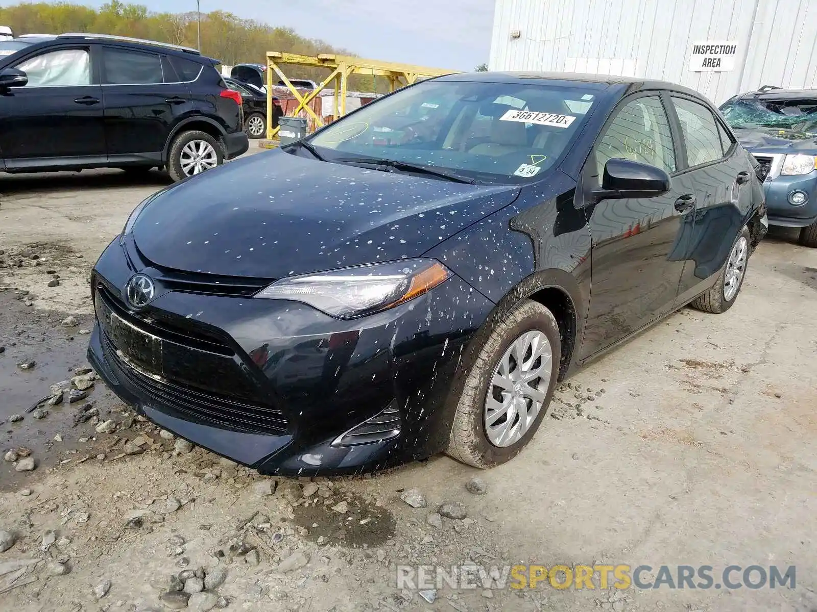 2 Photograph of a damaged car 2T1BURHE1KC246128 TOYOTA COROLLA 2019