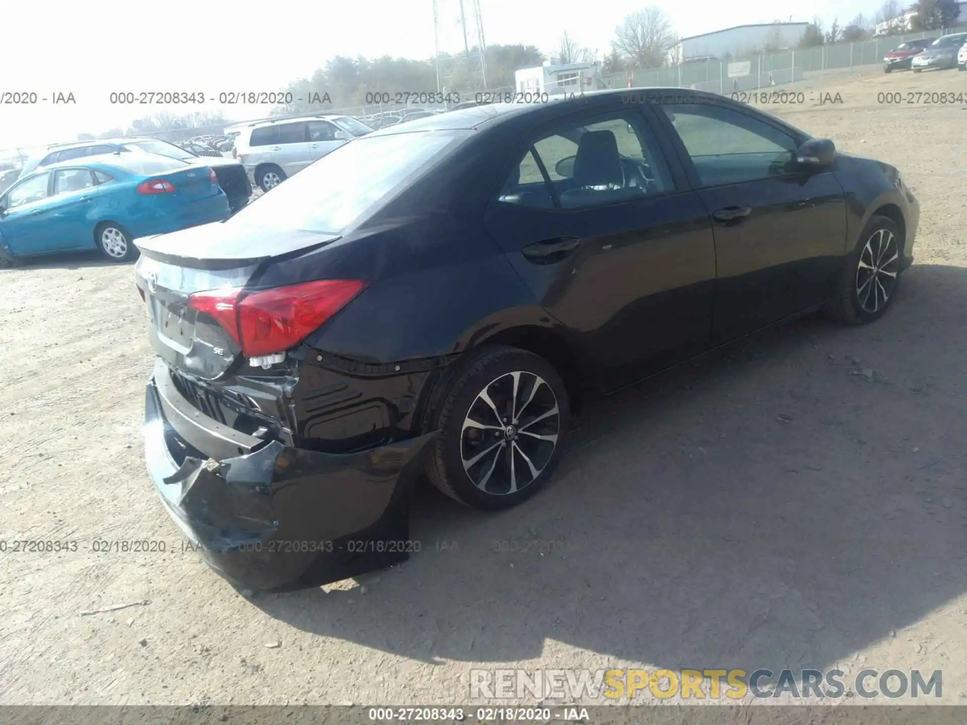 4 Photograph of a damaged car 2T1BURHE1KC246517 TOYOTA COROLLA 2019