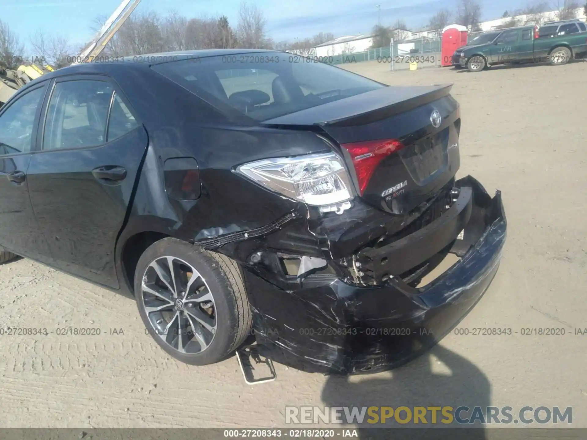 6 Photograph of a damaged car 2T1BURHE1KC246517 TOYOTA COROLLA 2019