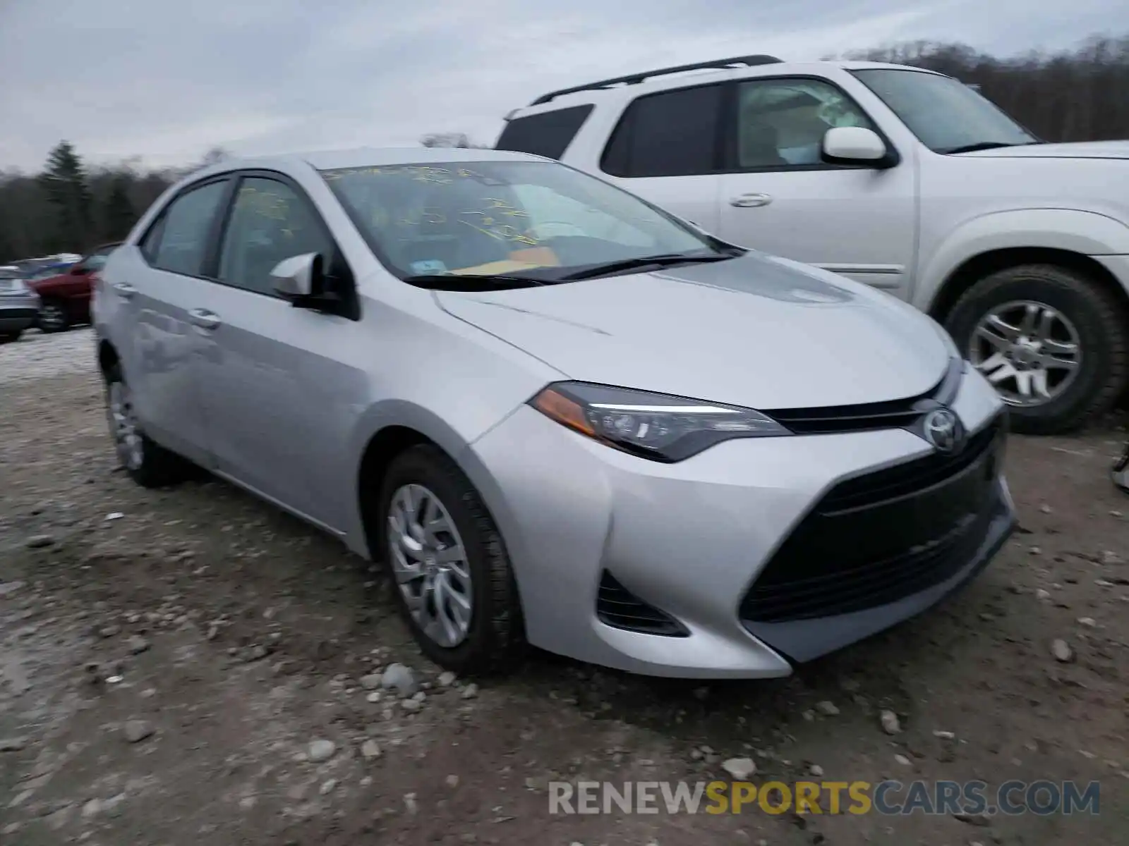 1 Photograph of a damaged car 2T1BURHE1KC247019 TOYOTA COROLLA 2019