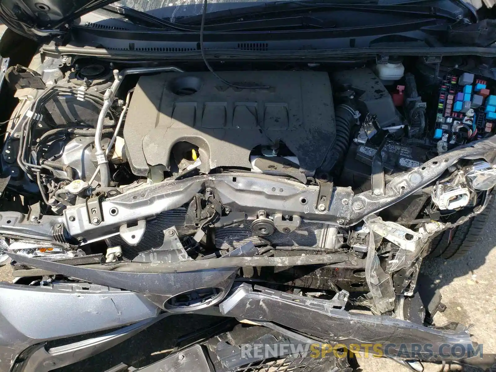 7 Photograph of a damaged car 2T1BURHE2KC125365 TOYOTA COROLLA 2019