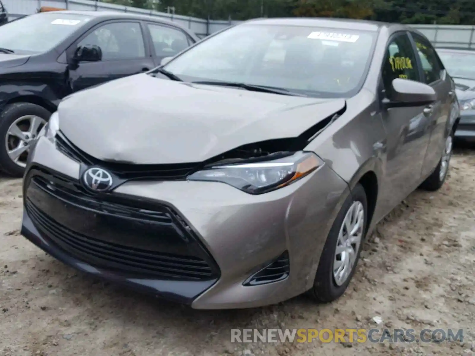 2 Photograph of a damaged car 2T1BURHE2KC126242 TOYOTA COROLLA 2019