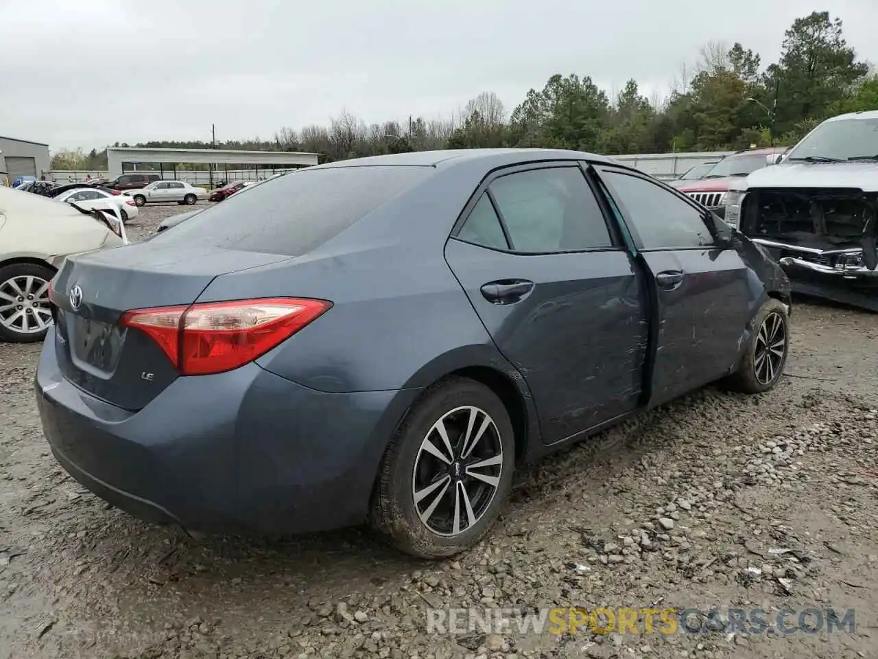 3 Photograph of a damaged car 2T1BURHE2KC126936 TOYOTA COROLLA 2019