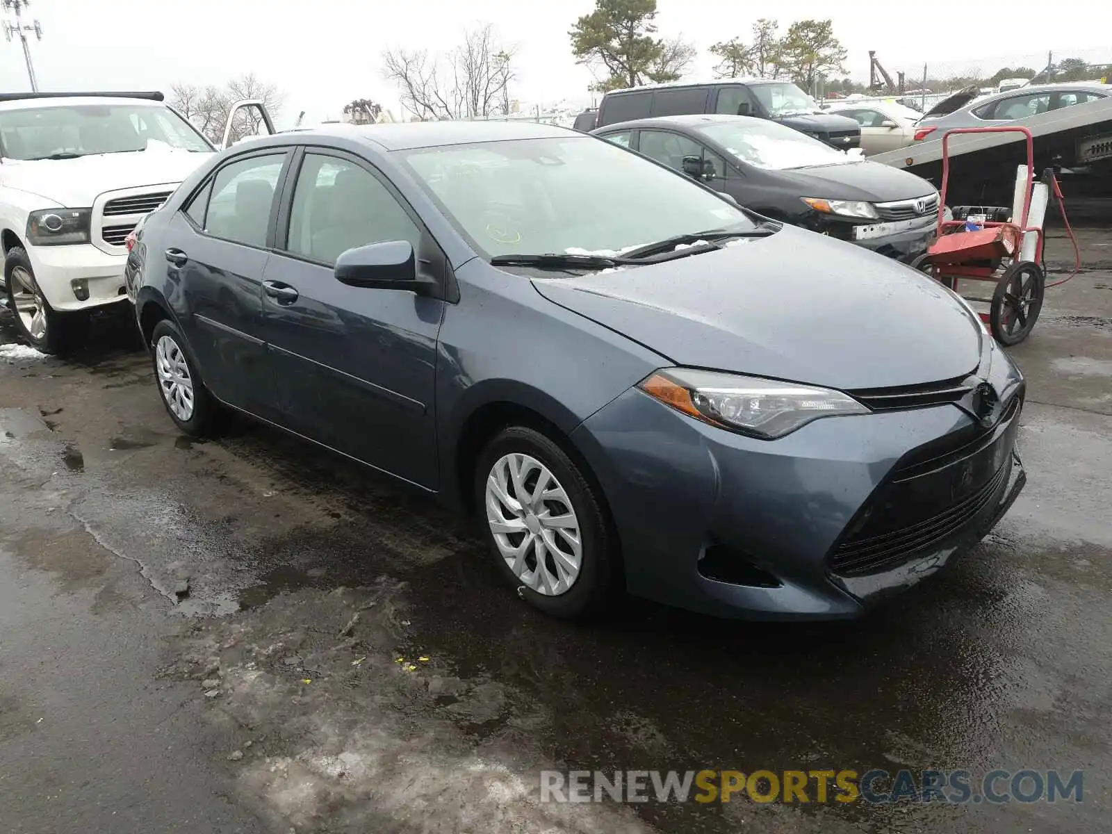 1 Photograph of a damaged car 2T1BURHE2KC127052 TOYOTA COROLLA 2019