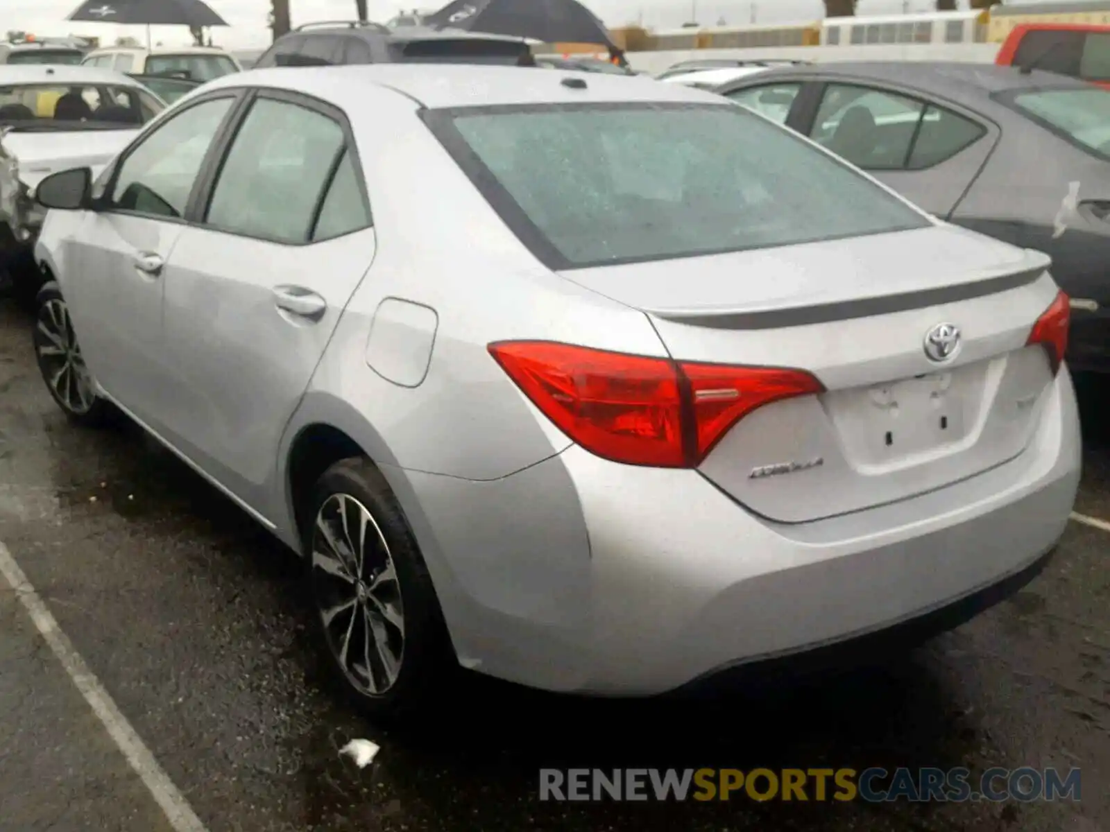 3 Photograph of a damaged car 2T1BURHE2KC127231 TOYOTA COROLLA 2019