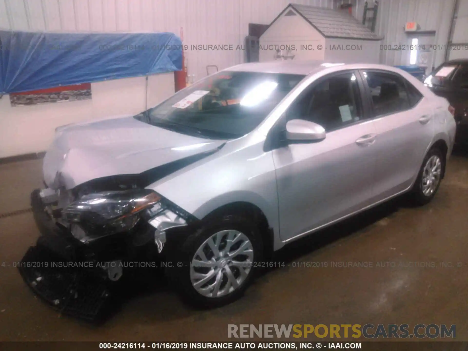 2 Photograph of a damaged car 2T1BURHE2KC127472 TOYOTA COROLLA 2019